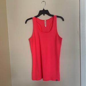 Under armour heat gear hot pink tank
